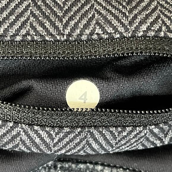 Lululemon Gray Run Inspire Crop Leggings Size 4 - Picture 9 of 11